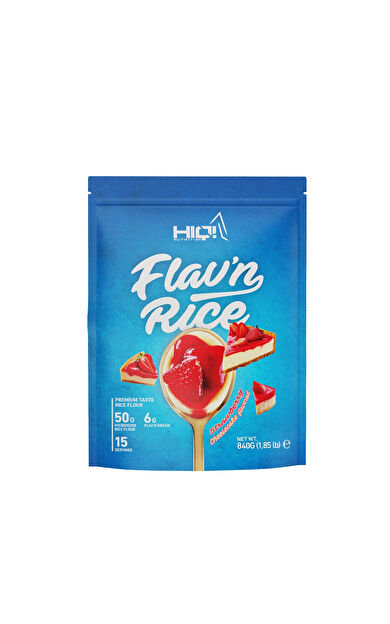 HIQ Flav'n Rice 840g STRAWBERRY CHEESECAKE FLAVORED